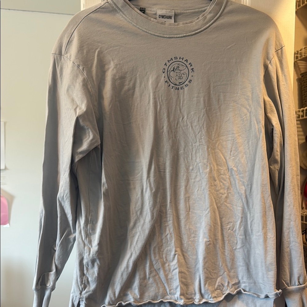 Gymshark Gray Long Sleeve Shirt